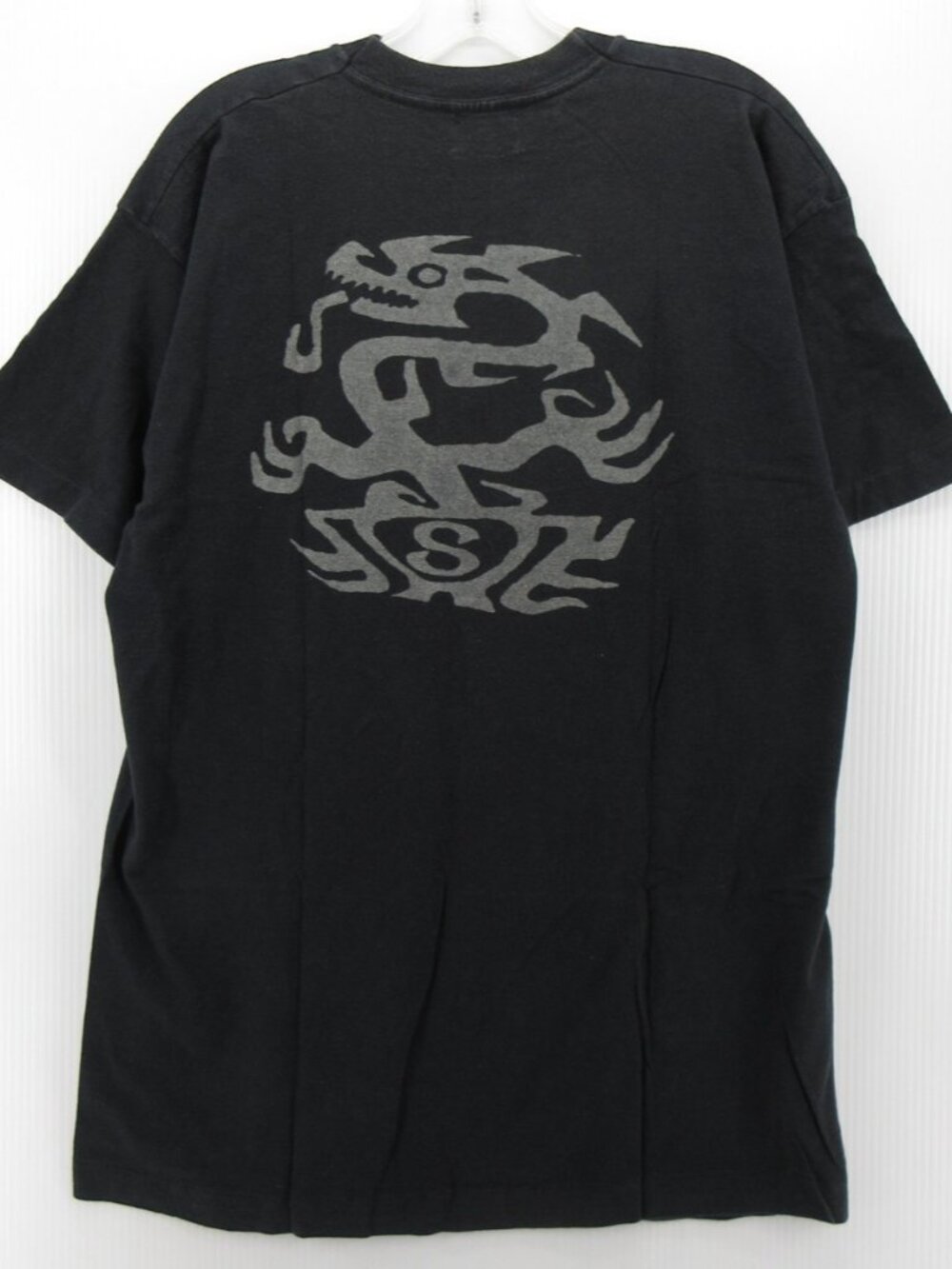 VTG Schott NYC Shirt Large Dragon Double Sided Tee Single Stitch 90s